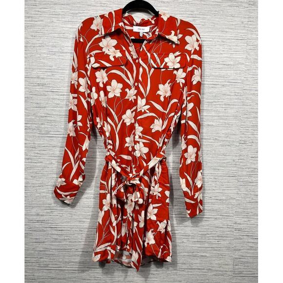 NWTS REISS Tilda Print Shirt Dress / Size-4 - Picture 1 of 16